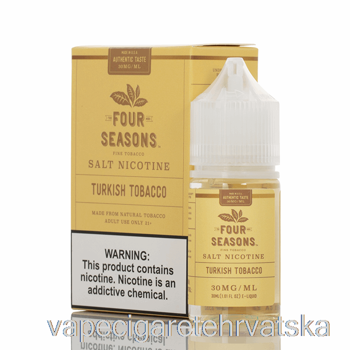 Vape Cigarete Turski Duhan Sol - četiri Godišnja Doba - 30ml 50mg